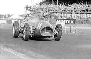 Formule: Farina in Ferrari, Silverstone, England