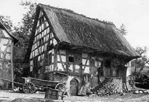 Timbered: Farm in Hessen, 1906