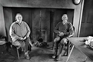 Peat: Farm kitchen, Co Clare, Ireland