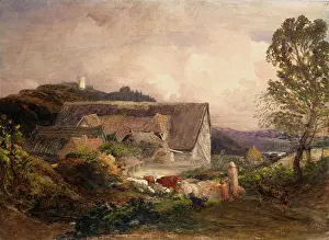 Risborough: Farm Yard at Princes Risborough