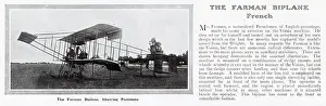 Partitions: Farman III Biplane
