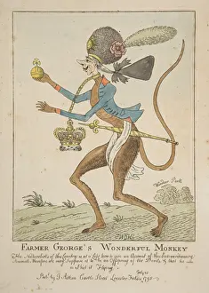 Unpopular: Farmer George's Wonderful Monkey, 1795