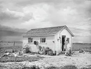 Halstead: farmer - house - rural - poverty