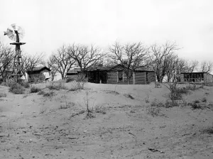 Misery: Farmer misery in Oklahoma, 1935