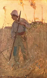 Hankey: Farmer With Scythe
