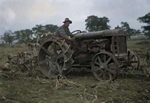 Yokel: FARMER ON HIS TRACTOR