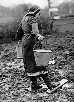 Milkmaids: Farmer at work