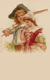 Farmhand: Farmhand with his girl