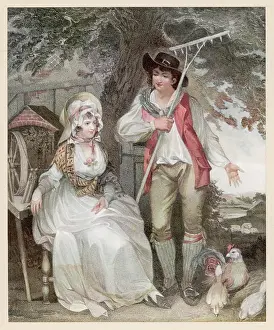 Prosperous: Farming Couple 1790