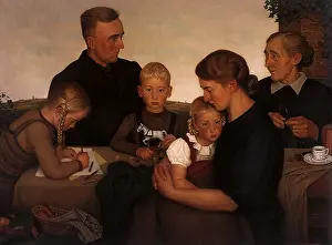 Idealised: Farming Family from Kalenberg