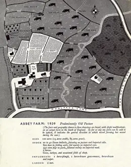 Pre War: Farming pre-war in 1939 - layout of fields and crops (1/2)