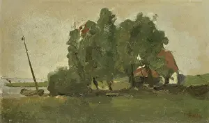 Plein: Farmstead, by George Hendrik Breitner
