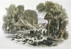 Dovecote: FARMYARD, 1860