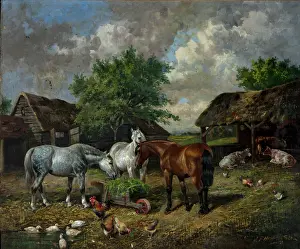 Attributed: Farmyard Scene