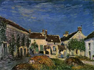 Sisley: Farmyard Scene, by Alfred Sisley