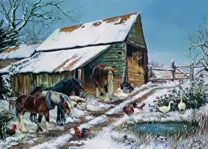 Hanrahan: Farmyard in Winter
