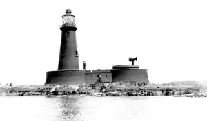 Longstone: Farne Island, Longstone Lighthouse c1933