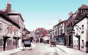Farnham: Farnham, Downing Street 1904