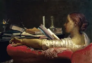 Teachings: FARUFFINI, Federico (1831-1879). The Reader
