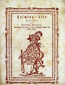 Broadsheets: Fasching-Lied gesungen von Philipp Sailler