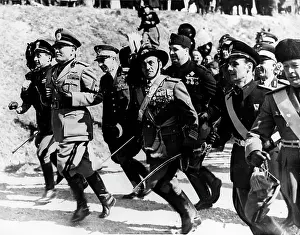 Bersaglieri: Fascist Dicator Benito Mussolini 1883 - 1945