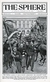 Milanese: Fascisti parade in Milan, 1922