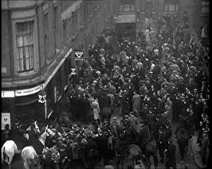 Protestors: Fascists and Anti-fascist Protestors Fighting