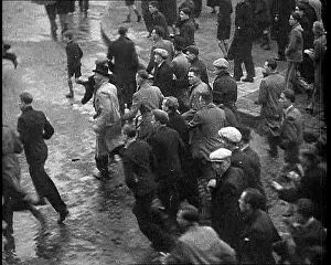 Protestors: Fascists and Anti-fascist Protestors Fighting