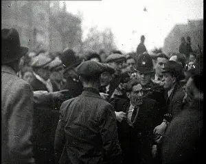 Protestors: Fascists and Anti-fascist Protestors Fighting