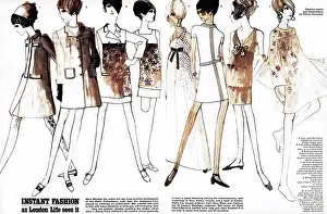 Silks: Fashion Illustration, 1966