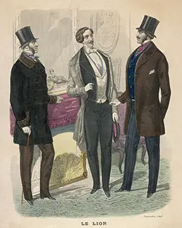 Pantaloons: Fashion Plate - 1848 - Men