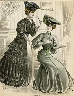 Lorgnette: Fashion Plate from 1905
