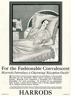 Ladylike: For the Fashionable Convalescent - Harrods advertisement