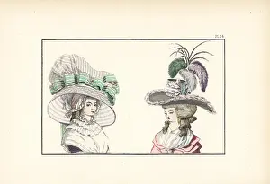 Eloffe: Fashionable hats of 1788