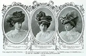 Headwear: Fashionable hats of 1906