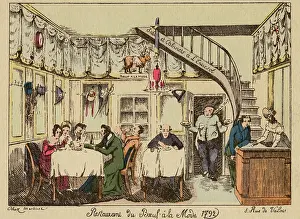Waiters: The fashionable restaurant du Boeuf