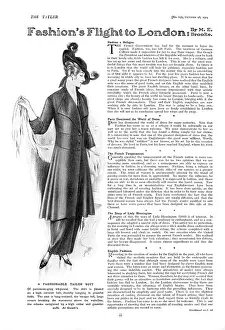 Gauntlet: A fashionable tailor suit, 1914
