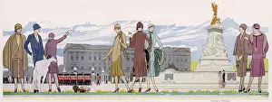 Attired: Fashionable women