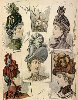Carrache: Fashionable Women's Hats