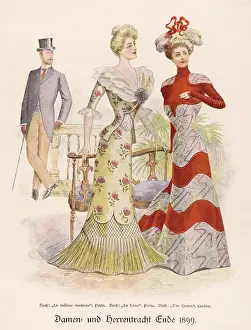 Tasselled: Fashions for 1899