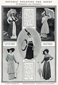 Toilettes: Fashions for Ascot 1914