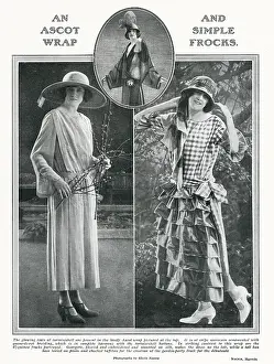 Checked: Fashions for Ascot 1923