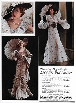 Fashions for Ascot from Marshall & Snelgrove