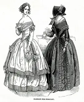 Wrists: Fashions for February 1844