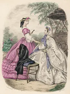 Flounce: Fashions in Garden - 1864