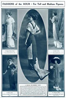 Shrug: Fashions of the hour, for tall and medium figures 1912