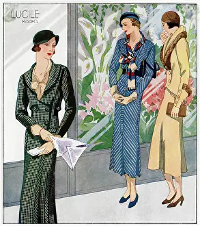 Frocks: Fashions for ladies 1932