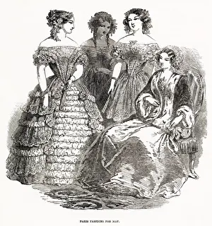 Fashions for May 1850