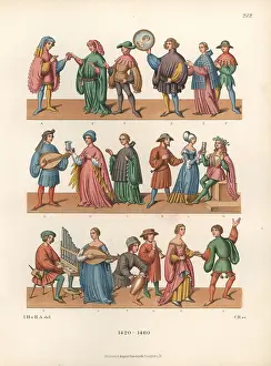 Lutes: Fashions from the mid 15th century