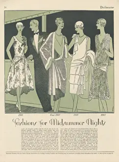 Delineator: Fashions for Midsummer Nights